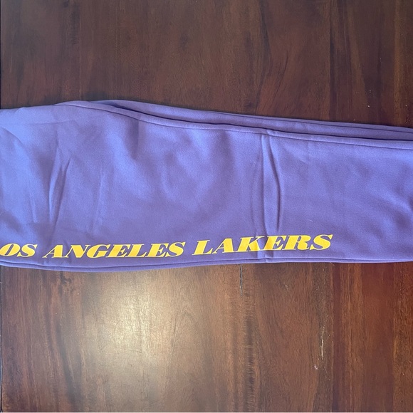 NBA Los Angeles Lakers sweatpants jogger men’s size medium - Picture 2 of 6
